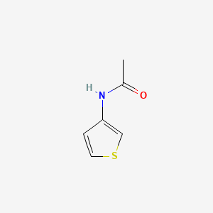 Chemical structure of N-3-Thienylacetamide