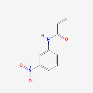 Chemical structure of N-(3-Nitrophenyl)acrylamide