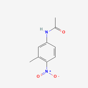 Chemical structure of 4-Acetamido-2-methylnitrobenzene