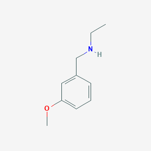 Chemical structure of N-(3-Methoxybenzyl)ethanamine