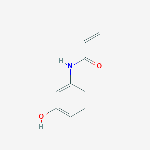 Chemical structure of N-(3-Hydroxyphenyl)acrylamide