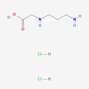 Chemical structure of N-(3-Aminopropyl)glycine Dihydrochloride
