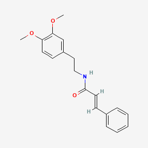 Chemical structure of Lemairamin
