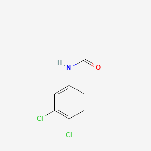 Chemical structure of N-(3,4-Dichlorophenyl)pivalamide