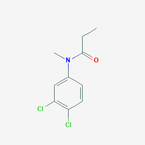 Chemical structure of N-(3,4-Dichlorophenyl)-N-methylpropanamide