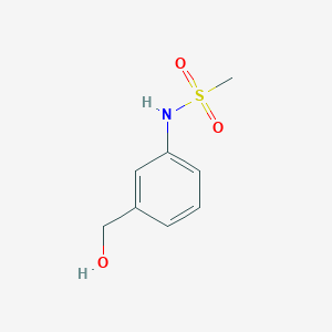 Chemical structure of N-(3-(Hydroxymethyl)phenyl)methanesulfonamide