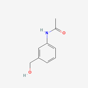 Chemical structure of 3-Acetaminobenzyl alcohol