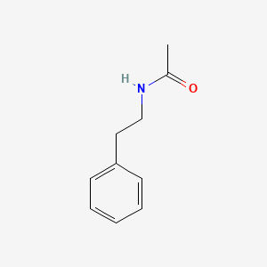 Chemical structure of N-(2-Phenylethyl)acetamide