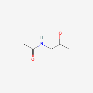 Chemical structure of N-(2-Oxopropyl)acetamide