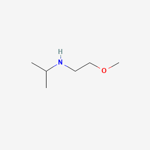 Chemical structure of N-(2-Methoxyethyl)isopropylamine