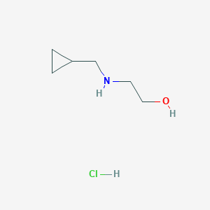Chemical structure of N-(2-Hydroxyethyl)(cyclopropylmethyl)amine Hydrochloride