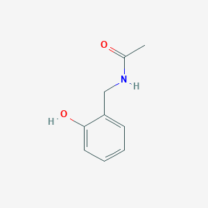 Chemical structure of N-(2-Hydroxybenzyl)acetamide