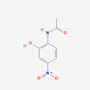 Chemical structure of N-(2-Hydroxy-4-nitrophenyl)acetamide