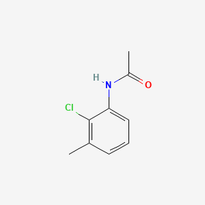 Chemical structure of N-(2-Chloro-3-methylphenyl)acetamide
