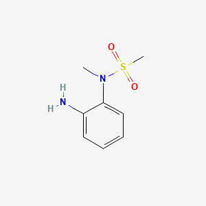 Chemical structure of N-(2-Aminophenyl)-N-methylmethanesulfonamide
