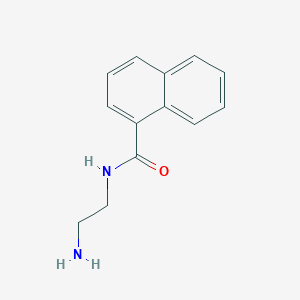 Chemical structure of N-(2-Aminoethyl)naphthalene-1-carboxamide