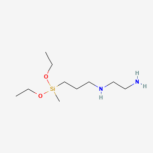 Chemical structure of N-(3-(Diethoxymethylsilyl)propyl)ethylenediamine