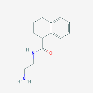 Chemical structure of N-(2-Aminoethyl)-1,2,3,4-tetrahydronaphthalene-1-carboxamide