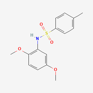 Chemical structure of N-(2,5-Dimethoxyphenyl)-4-methylbenzenesulfonamide
