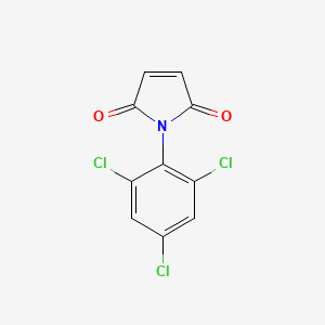 Chemical structure of N-(2,4,6-Trichlorophenyl)maleimide