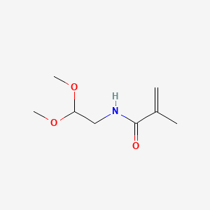 Chemical structure of N-(2,2-Dimethoxyethyl)methacrylamide