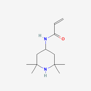 Chemical structure of n-(2,2,6,6-Tetramethylpiperidin-4-yl)acrylamide