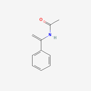 Chemical structure of N-(1-Phenylvinyl)acetamide