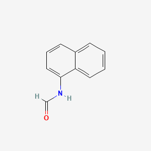 Chemical structure of N-(1-Naphthyl)formamide