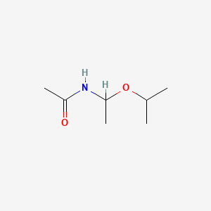 Chemical structure of N-(1-Isopropoxyethyl)acetamide