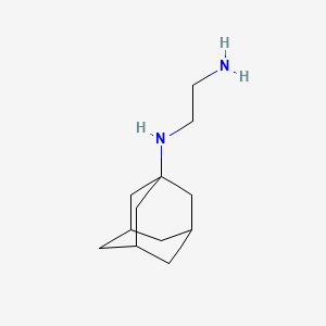 Chemical structure of N-(1-Adamantyl)ethylenediamine