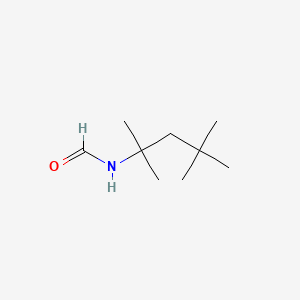 Chemical structure of N-(1,1,3,3-Tetramethylbutyl)formamide