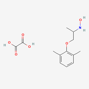 Chemical structure of N-Hydroxy Mexiletine Oxalate