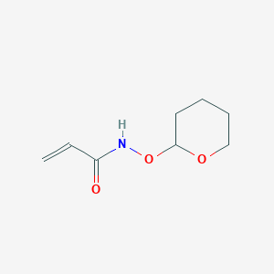 Chemical structure of N-((tetrahydro-2H-pyran-2-yl)oxy)acrylamide