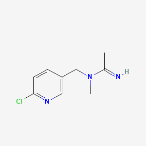 Chemical structure of Acetamiprid metabolite (IM-1-5)