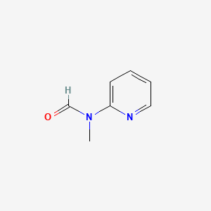 Chemical structure of N -Methyl-N -(2-pyridyl)formamide