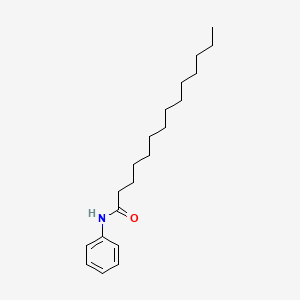 Chemical structure of Myristanilide
