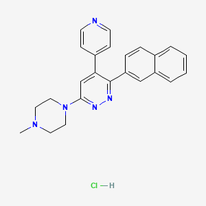 Chemical structure of MW-150 hydrochloride