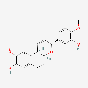 Chemical structure of Musellarin C