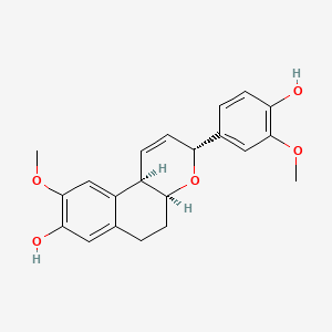 Chemical structure of Musellarin B