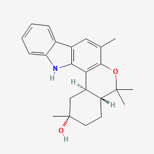 Chemical structure of Murrayamine O