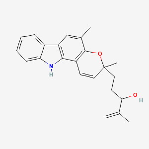 Chemical structure of Murrayamine C