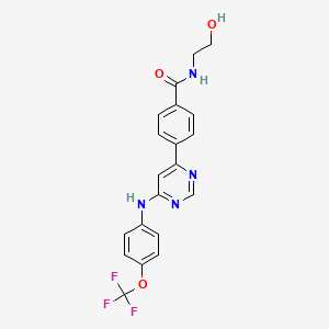 Chemical structure of Multi-kinaseinhibitorI