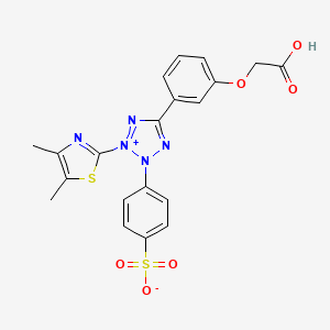 Chemical structure of MTS Reagent, cell proliferation assay reagent