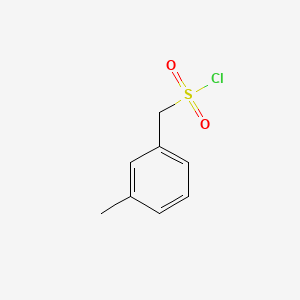 Chemical structure of m-Tolylmethanesulfonyl chloride