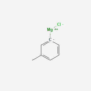 Chemical structure of m-Tolylmagnesium chloride