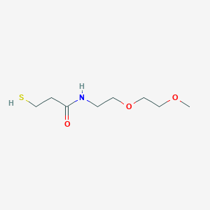 Chemical structure of mPEG-SH
