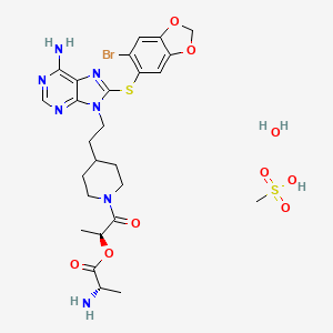 Chemical structure of MPC-0767