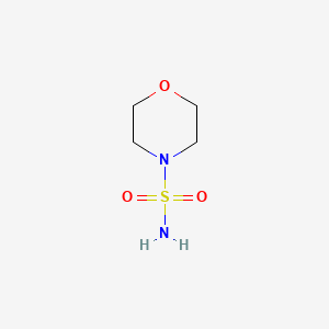 Chemical structure of 4-Morpholinesulfonamide