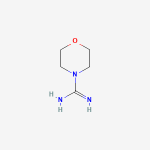 Chemical structure of Morpholinoamidine