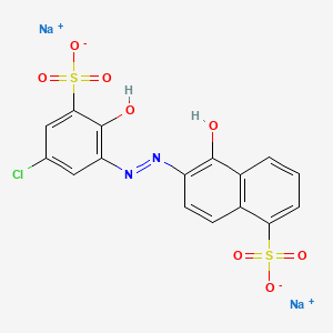 Chemical structure of Mordant Blue 9
